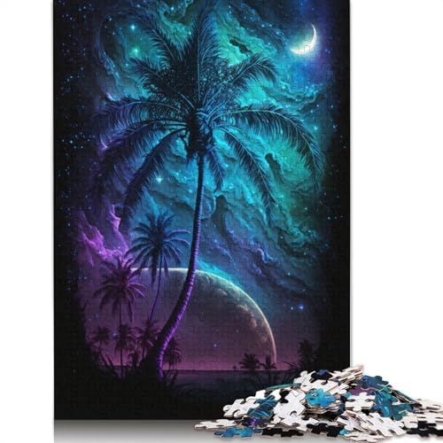 Galaxy Art Strand-Puzzle, 100% recycelter Karton, 100% recycelter Karton, Puzzle für Jungen oder Mädchen, 1000 Teile (75 x 50 cm) von POLIUAWS