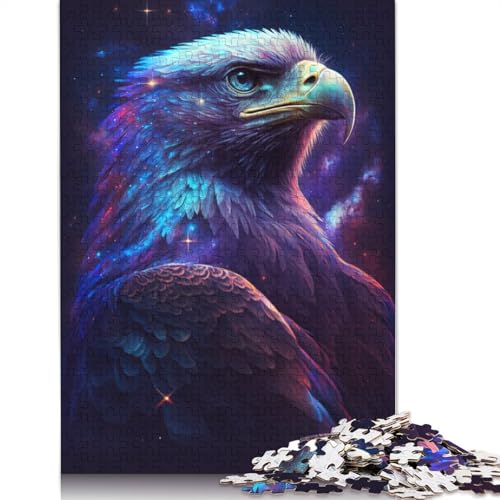 Galaxy Eagle Puzzle für Erwachsene, 1000 Teile, herausfordernde Familienspiele, Denkspiele für Kinder ab 12 Jahren, 1000 Teile (75 x 50 cm) von POLIUAWS