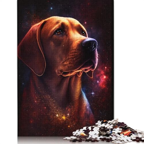 Galaxy Labrador Puzzle für Erwachsene, Spielzeug, Lernspiel, Puzzlespiele für Erwachsene, für Kinder, 1000 Teile (75 x 50 cm) von POLIUAWS