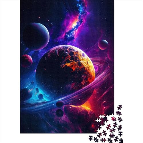 Galaxy84 1000 Teile Papier Puzzle für Erwachsene Puzzle Weihnachtsgeschenke Lernspiel Herausforderung Spielzeug 1000 Teile (38x26cm) von POLIUAWS