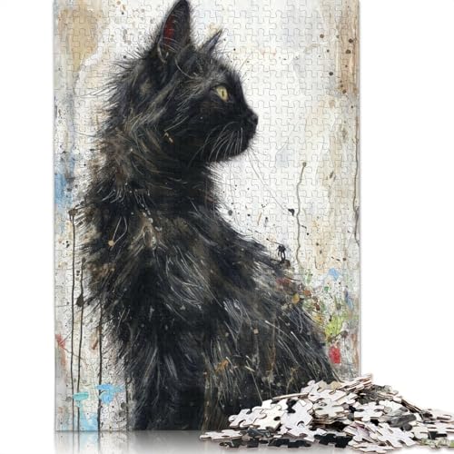 Gaze of Night Puzzles 1000 Teile Schwer Puzzle Spielzeug Lernspiel Impossible Herausforderungsspielzeug Für Erwachsene Und Kinder Ab 12 Jahren 1000pcs (75x50cm) von POLIUAWS