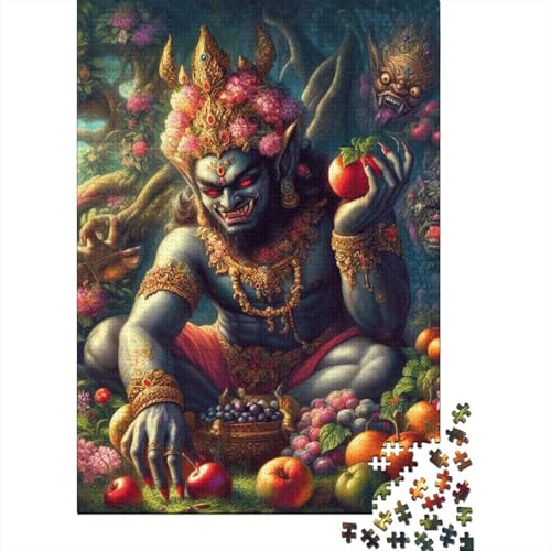 Götter Puzzle, 1000 Teile, Papierpuzzle für Erwachsene, pädagogisches Spiel, Herausforderungsspielzeug, 1000 Teile (38 x 26 cm) von POLIUAWS