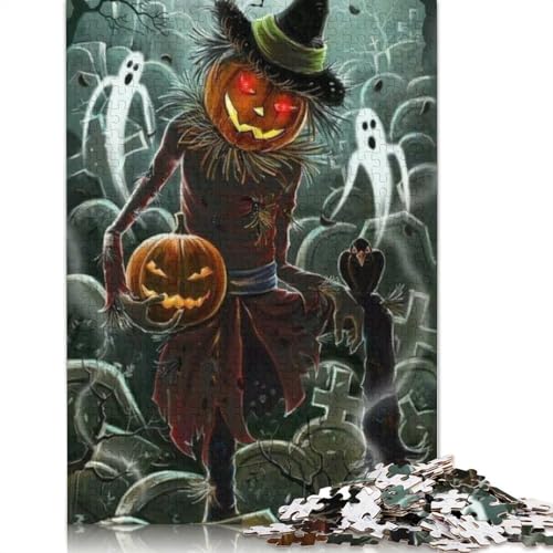 Halloween Killer Puzzle für Erwachsene und Jugendliche, 1000 Teile Papier Puzzle für Erwachsene, Puzzle ab 12 Jahren, Weihnachtsgeschenke, 1000 Teile (38x26cm) von POLIUAWS