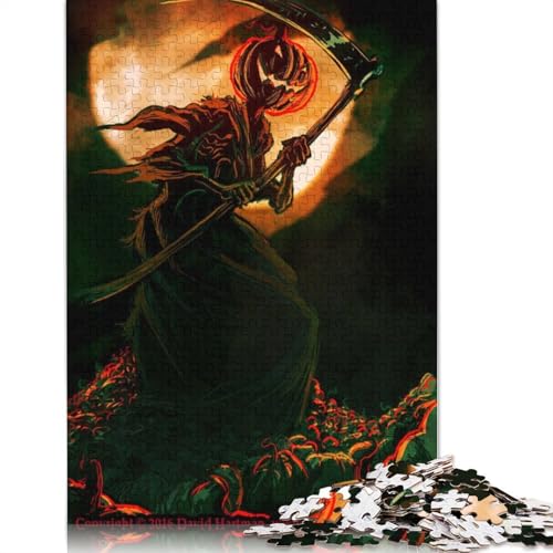 Halloween-Kürbis-Puzzle, 1000 Teile, für Erwachsene, Heimdekoration, 75 x 50 cm Halloween-Kürbis-Puzzle, 1000 Teile, für Erwachsene, Heimdekoration, 75 x 50 cm von POLIUAWS