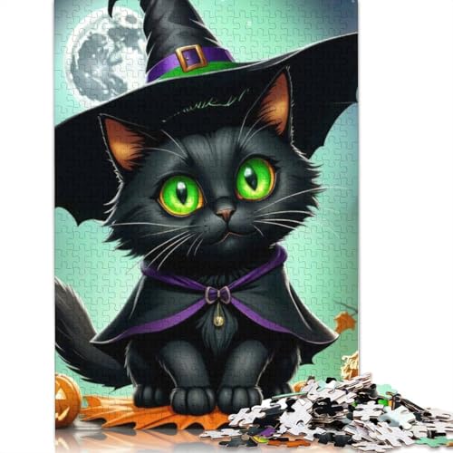 Halloween Puzzle für Erwachsene, 1000 Teile, Puzzle für Teenager, Lernspiel, Spielzeug, Weihnachtsgeschenke, 1000 Teile (75x50cm) von POLIUAWS