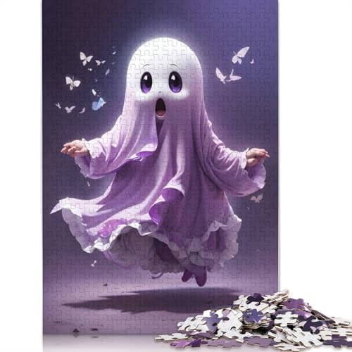 Halloween-Puzzle für Erwachsene, Papierpuzzle für Teenager, Geschenke, Heimdekoration, Spielzeug, 1000 Teile (38 x 26 cm) von POLIUAWS