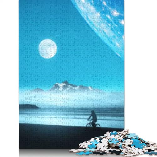 Hidden Trail Puzzle, 1000 Teile, für Erwachsene und Jugendliche, Lernspiele für Zuhause, Bastelspielzeug, 1000 Teile (38 x 26 cm) von POLIUAWS