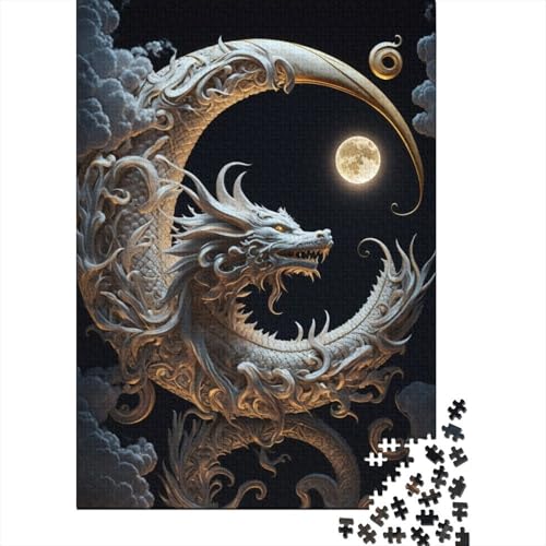 Holzpuzzle, 1000 Teile für Erwachsene, pädagogisches Spiel, Herausforderung, 1000 Teile (75 x 50 cm) von POLIUAWS
