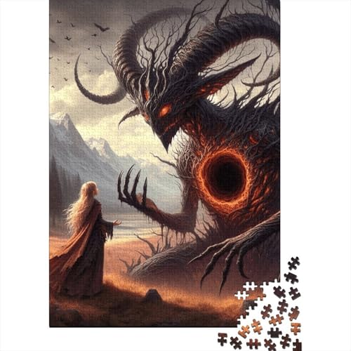 Holzpuzzle für Erwachsene, 1000 Teile, Shadow Beast, Weihnachten, 75 x 50 cm, 1000 Teile Holzpuzzle für Erwachsene, 1000 Teile, Shadow Beast, Weihnachten, 75 x 50 cm, 1000 Teile von POLIUAWS