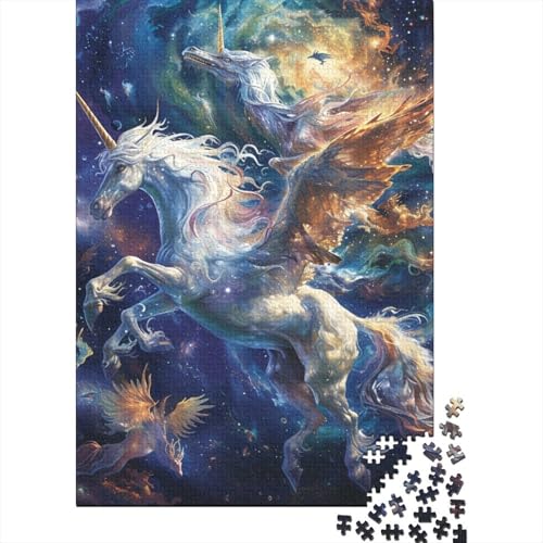 Holzpuzzle mit 1000 Teilen für Erwachsene und Jugendliche (75 x 50 cm). von POLIUAWS