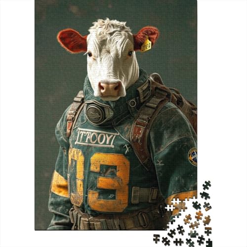 Holzpuzzle mit 1000 Teilen für Erwachsene und Jugendliche (75 x 50 cm). von POLIUAWS