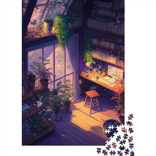 Japanisches Papierpuzzle für Erwachsene, 1000 Teile, ideal für Halloween, 38 x 26 cm. Japanisches Papierpuzzle für Erwachsene, 1000 Teile, ideal für Halloween, 38 x 26 cm. von POLIUAWS