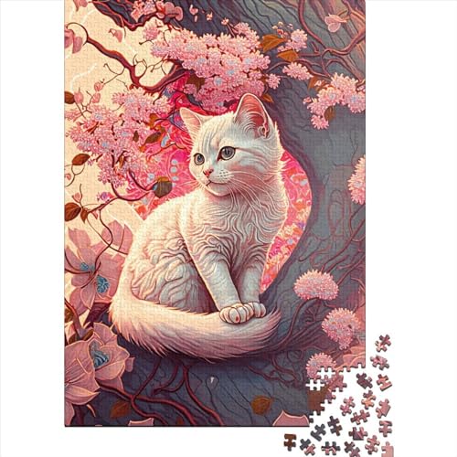 Kirschblüten-Puzzle, 1000 Teile für Erwachsene, Pädagogisches Spielzeug, 1000 Teile (38 x 26 cm) von POLIUAWS