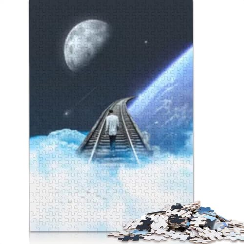 Last Trip Puzzle für Erwachsene, 1000 Teile Puzzle für Teenager, Lernspiel, Spielzeug, Weihnachtsgeschenke, 1000 Teile (38 x 26 cm) von POLIUAWS