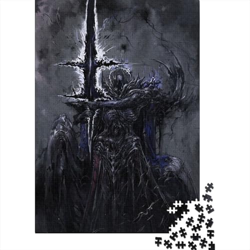 Leere Schwert-Puzzle für Erwachsene und Jugendliche, 1000 Teile (75 x 50 cm) von POLIUAWS