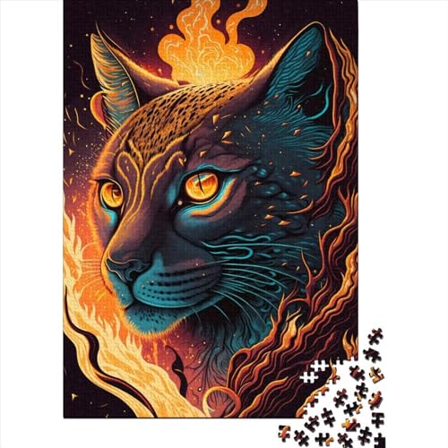 Lynx Fantasyland Puzzle, 1000 Teile, schwierige Puzzles für Jugendliche, nachhaltiges Puzzle für Erwachsene | Spiele 1000 Teile (75x50cm) von POLIUAWS
