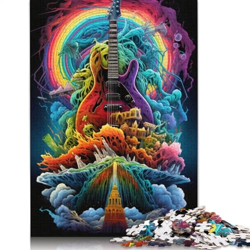 Magic Guitar3 Puzzle, Familienspaß, 100% recycelter Karton, Puzzle für Kinder und Erwachsene ab 12 Jahren, 1000 Teile (38 x 26 cm) von POLIUAWS