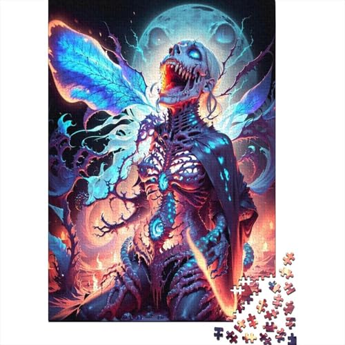 Mutantes Skelett-Puzzle für Erwachsene, 1000 Teile, für Jugendliche, Lernspiel, Spielzeug, 1000 Teile (75 x 50 cm) von POLIUAWS