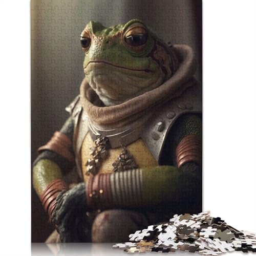 Mystical Frog Puzzle 1000-teilige Schwer Puzzle Spielzeug Lernspiel Impossible Herausforderung Spielzeug Für Erwachsene Und Kinder Ab 14 Jahren 1000pcs (38x26cm) von POLIUAWS