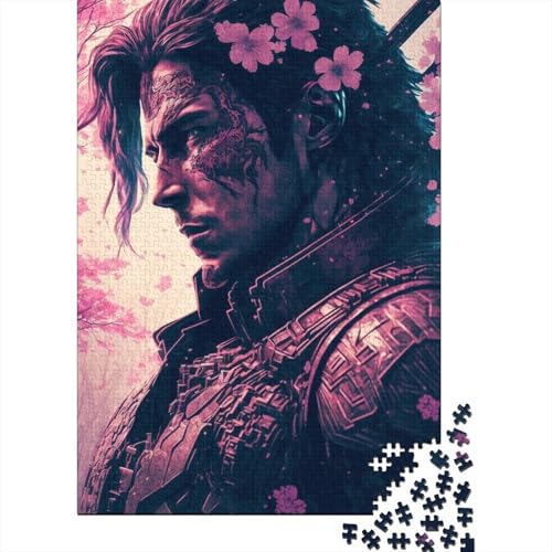 Ninja7 Puzzle für Erwachsene und Teenager, 1000 Teile, Holzpuzzle für Teenager, Geschenke, Puzzlespiel, 1000 Teile (75x50cm) von POLIUAWS