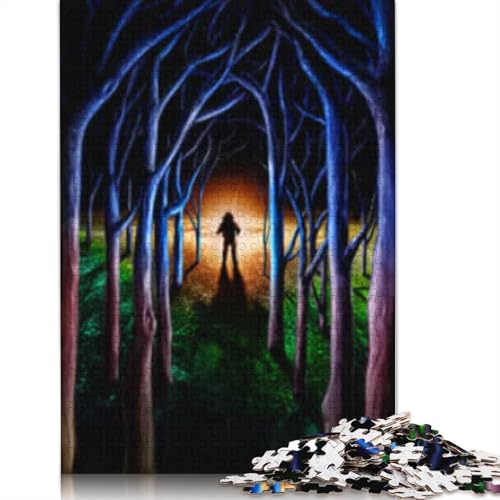 Oasis Puzzle 1000 Teile für Erwachsene, Halloween-Geschenk, Puzzle, Lernspielzeug, 1000 Teile (75 x 50 cm) von POLIUAWS