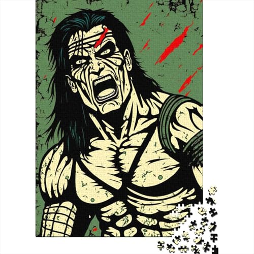 Popmusiker Holzpuzzle für Erwachsene und Jugendliche, Familienspiel, Weihnachtsgeschenke, 1000 Teile (75 x 50 cm) von POLIUAWS