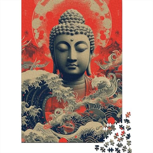 Puzzle, 1000 Teile, Buddha-Statue, für Erwachsene und Jugendliche, 75 x 50 cm Puzzle, 1000 Teile, Buddha-Statue, für Erwachsene und Jugendliche, 75 x 50 cm von POLIUAWS