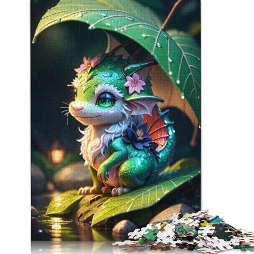 Puzzle, 1000 Teile, Drachen für Babys, für Erwachsene, ideal für Jugendliche, pädagogisches Spiel, 38 x 26 cm Puzzle, 1000 Teile, Drachen für Babys, für Erwachsene, ideal für Jugendliche, pädagogisches Spiel, 38 x 26 cm von POLIUAWS