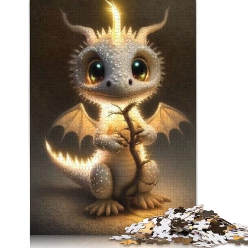 Puzzle, 1000 Teile, Drachen für Babys, für Erwachsene, ideal für Jugendliche, pädagogisches Spiel, 38 x 26 cm Puzzle, 1000 Teile, Drachen für Babys, für Erwachsene, ideal für Jugendliche, pädagogisches Spiel, 38 x 26 cm von POLIUAWS