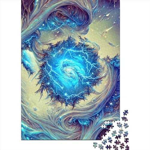 Puzzle, 1000 Teile, Eisexplosion, für Erwachsene und Jugendliche, Kinderpuzzle, pädagogisches Spiel, Herausforderungsspielzeug, 1000 Teile (75 x 50 cm) von POLIUAWS