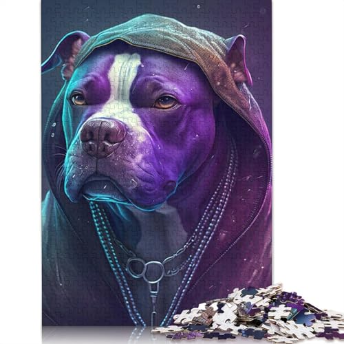 Puzzle, 1000 Teile, Hip-Hop-Stil, Beagle, für Erwachsene, ideal für Jugendliche, Lernspiel, 38 x 26 cm Puzzle, 1000 Teile, Hip-Hop-Stil, Beagle, für Erwachsene, ideal für Jugendliche, Lernspiel, 38 x 26 cm von POLIUAWS