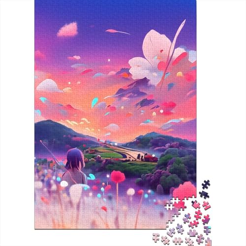 Puzzle, 1000 Teile, für Erwachsene und Jugendliche, Lernspiele für Zuhause, Bastelspielzeug, 1000 Teile (75 x 50 cm) von POLIUAWS
