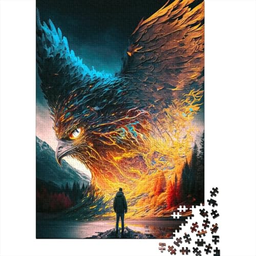 Puzzle, 1000 Teile, für Erwachsene und Jugendliche, aus Holz, pädagogisches Spiel, Herausforderung, Spielzeug, Geburtstagsgeschenk, 1000 Teile (75 x 50 cm) von POLIUAWS