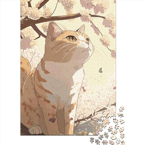 Puzzle, 1000 Teile, japanische Katzen, für Erwachsene und Jugendliche, 75 x 50 cm Puzzle, 1000 Teile, japanische Katzen, für Erwachsene und Jugendliche, 75 x 50 cm von POLIUAWS
