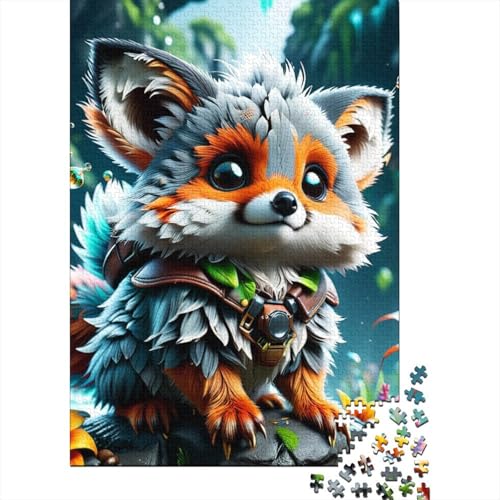 Puzzle, 1000 Teile für Erwachsene, Tiermotiv, für Jugendliche, Lernspiel, 38 x 26 cm von POLIUAWS