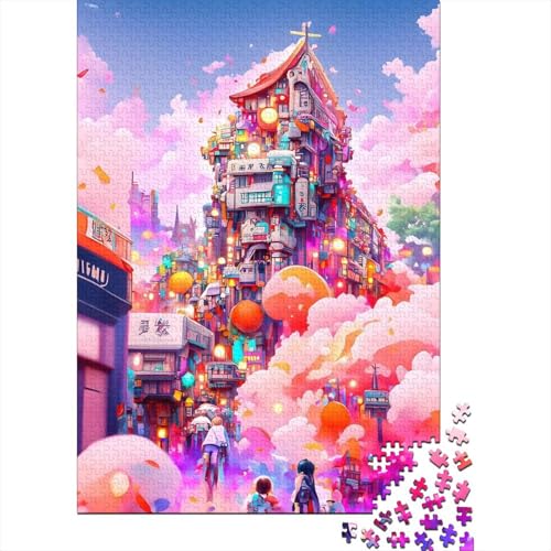 Puzzle 1000 Teile (Rattinat) für Erwachsene, Halloween-Geschenk, Puzzle, Lernspiel, Herausforderung, Spielzeug, 1000 Teile (75x50cm) von POLIUAWS