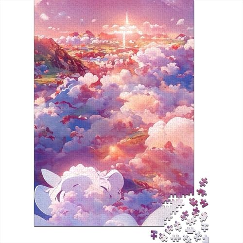 Puzzle 1000 Teile (Rattinat) für Erwachsene, Halloween-Geschenk, Puzzle, Lernspiel, Herausforderung, Spielzeug, 1000 Teile (75x50cm) von POLIUAWS