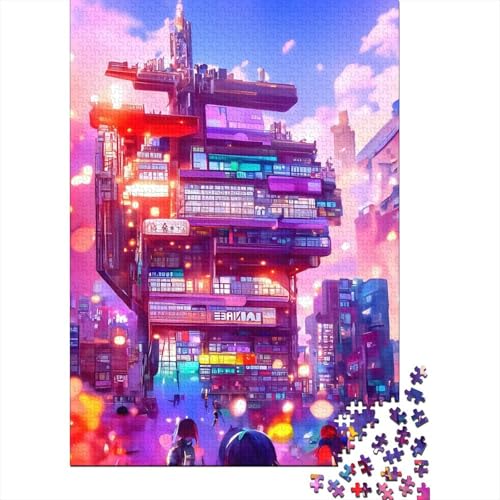 Puzzle 1000 Teile "Mattinata" für Erwachsene Teenager, Holzpuzzle, nachhaltiges Puzzle für Erwachsene | Spiele 1000 Teile (75x50cm) von POLIUAWS