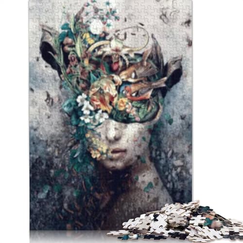 Puzzle 1000 Teile Quelle des Lebens für Erwachsene und Jugendliche, Papierpuzzle, Lernspiel, Herausforderung, Spielzeug, Geburtstagsgeschenke, 1000 Teile (38 x 26 cm) von POLIUAWS