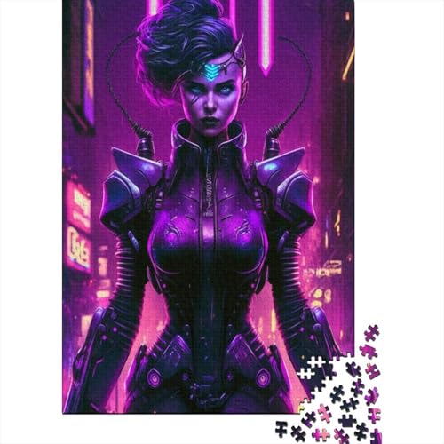 Puzzle 1000 Teile für Erwachsene, Papierpuzzle, Halloween-Geschenke, Erwachsenenpuzzle, Lernspiel, Herausforderung, Spielzeug, 1000 Teile (38 x 26 cm) von POLIUAWS
