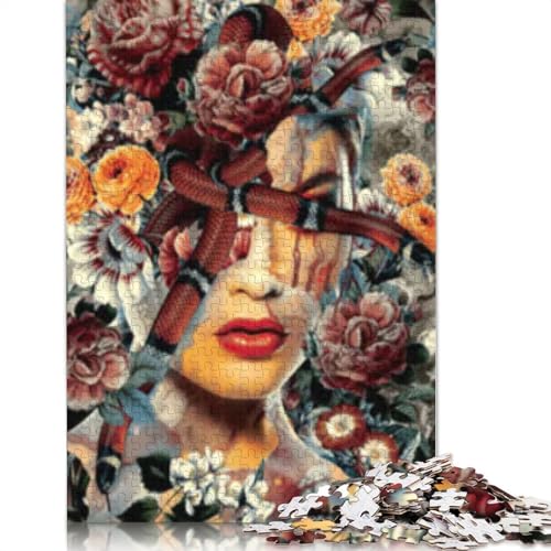 Puzzle der Königin der Natur, für Erwachsene und Jugendliche, 1000 Teile, aus Papier, für Erwachsene ab 12 Jahren, 1000 Teile (38 x 26 cm) von POLIUAWS