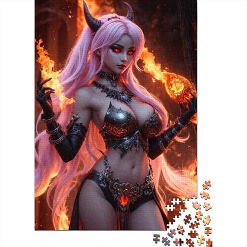 Puzzle der Kosmischen Göttin 1000 Teile für Jugendliche, Lernspiel, Herausforderungsspielzeug, 1000 Teile (75 x 50 cm) von POLIUAWS