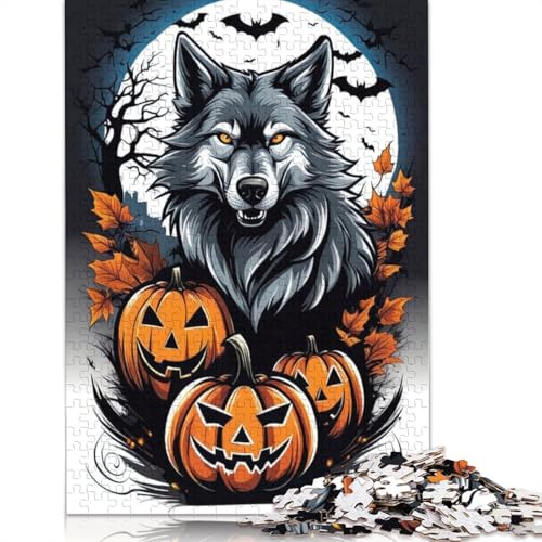 Puzzle für Erwachsene, 1000 Teile, 75 x 50 cm, Wolf und Kürbis. Puzzle für Erwachsene, 1000 Teile, 75 x 50 cm, Wolf und Kürbis. von POLIUAWS