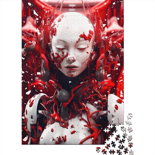 Puzzle für Erwachsene, 1000 Teile, Holzpuzzle für Erwachsene, Lernspiel, Herausforderung, Spielzeug, 1000 Teile (75 x 50 cm) von POLIUAWS
