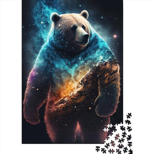 Puzzle für Erwachsene, 1000 Teile, Holzpuzzle für Erwachsene, Lernspiel, Herausforderung, Spielzeug, 1000 Teile (75 x 50 cm) von POLIUAWS