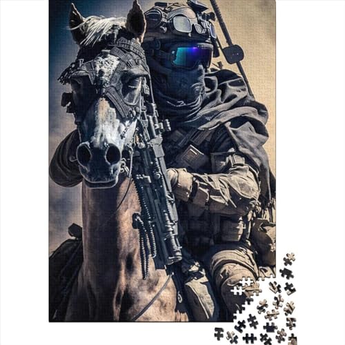 Puzzle für Erwachsene, 1000 Teile, für Weihnachten, Lernspiel, 38 x 26 cm von POLIUAWS