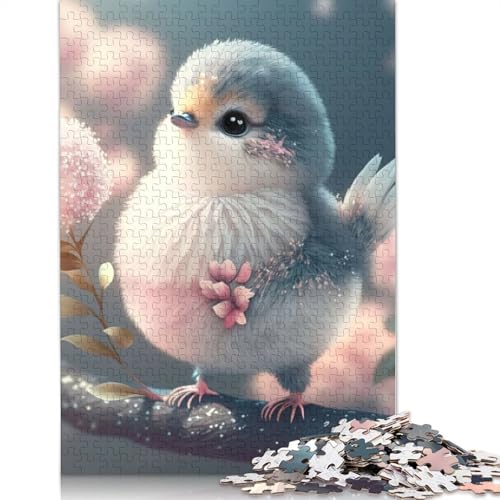 Puzzle für Erwachsene, 1000 Teile, niedlicher Vogel, Lernspielzeug, Spiele, Familiendekoration, 1000 Teile (75 x 50 cm) von POLIUAWS