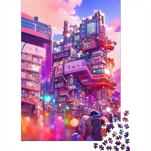 Puzzle für Erwachsene, Morgenspaziergang, Puzzle für Erwachsene, Lernspiel, Herausforderung, Spielzeug, 1000 Teile (38 x 26 cm) von POLIUAWS