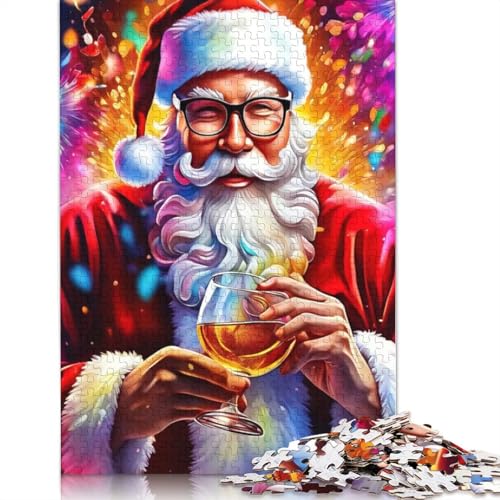 Puzzle für Erwachsene, Weihnachtsmann Puzzle, Lernspiel für Erwachsene, 1000 Teile (75 x 50 cm) von POLIUAWS
