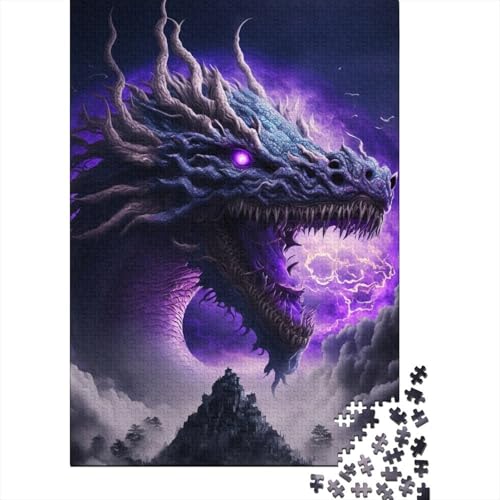 Puzzle für Erwachsene 1000 Dragon894 Puzzle für Erwachsene Lernspiel Herausforderung Spielzeug 1000 Teile (75x50cm) von POLIUAWS